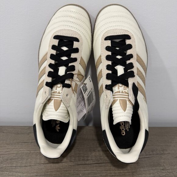 Adidas Samba JP Off White / Magic Beige Core Black Shoes Sneakers JQ7824 Men’s 6